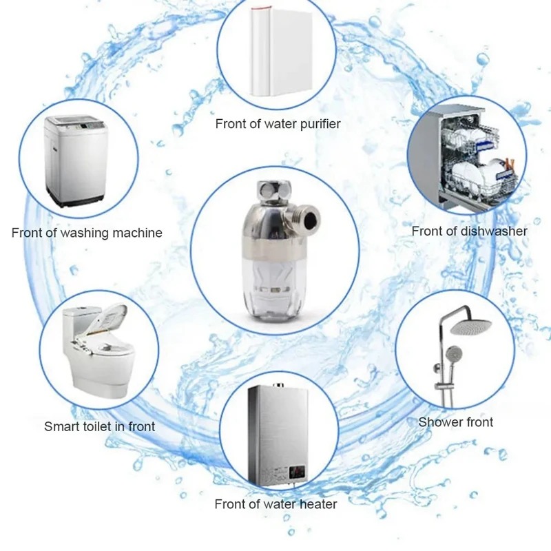 家庭用ステンレス製浄水器,飲用タップ,水浄化フィルター,ヒーター,洗濯機,耐久性