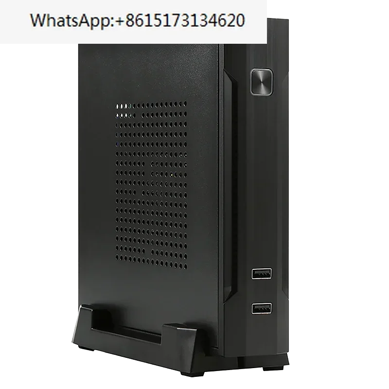 

SKTC TX01 Mini Mini Case, тонкий чехол itx, бесшумный портативный компьютер с промышленным управлением, мини-напіввысокое крепление на задней панели