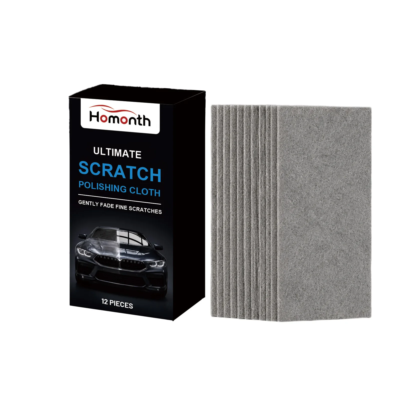 Professional Polishing Cloth Scratch Remover Car Paint Care Towel for Auto Detailing High-Density Microfiber Washable