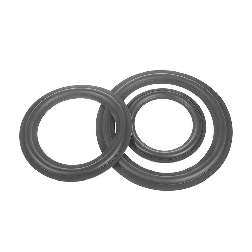 3/4/5/6/6.5/8/10/12 Inch Elastic Rubber Edge For Speaker Repair Soft Surround Edge Woofer Speaker Repair Parts 4-12 Inch Speaker
