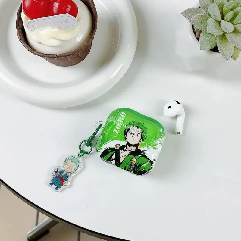 new Monkey· D·Luffy Roronoa Zoro Cute and Cool Personality High Value Peripheral Bluetooth Headphone Case for AirPods 1/2/3/4 view 6