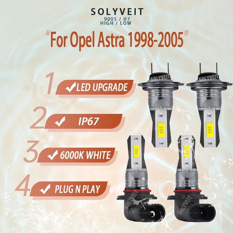 2/4Pcs 9005/H7 Led …