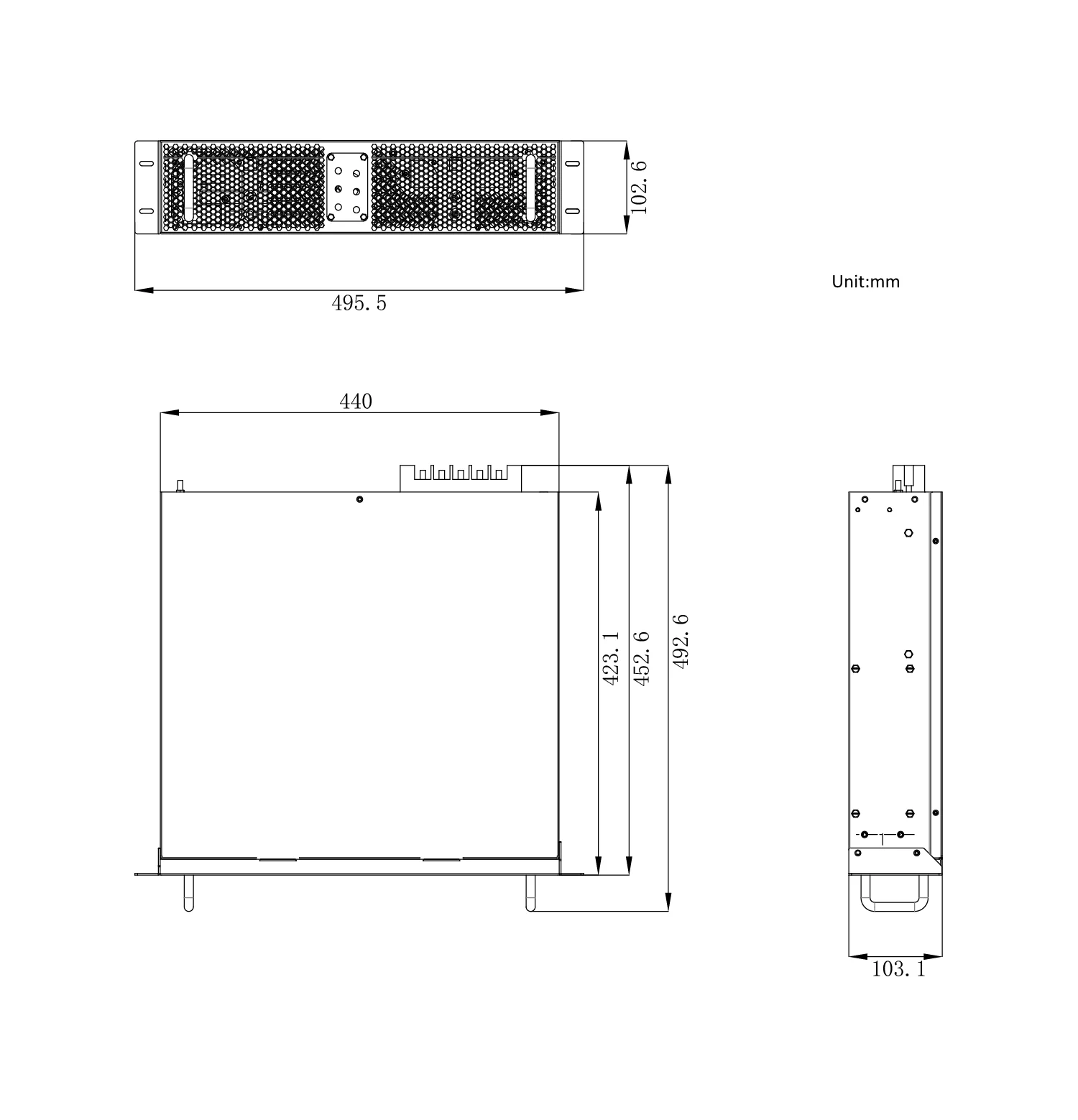 Super klein kantoor met 10A 15A 20A AHF harmonisch filter Power Filter