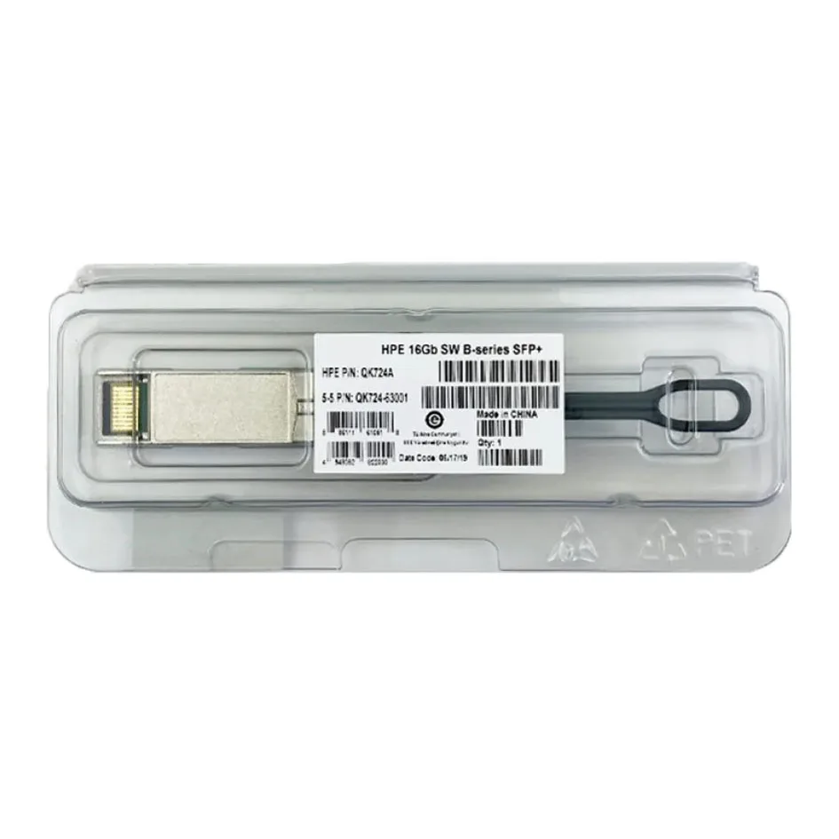 B-SERIES 16GB SFP+ SHORT WAVE TRANSCEIVER QK724A 656435-001 J9151E QW923A 680536-001 SFP MODULE