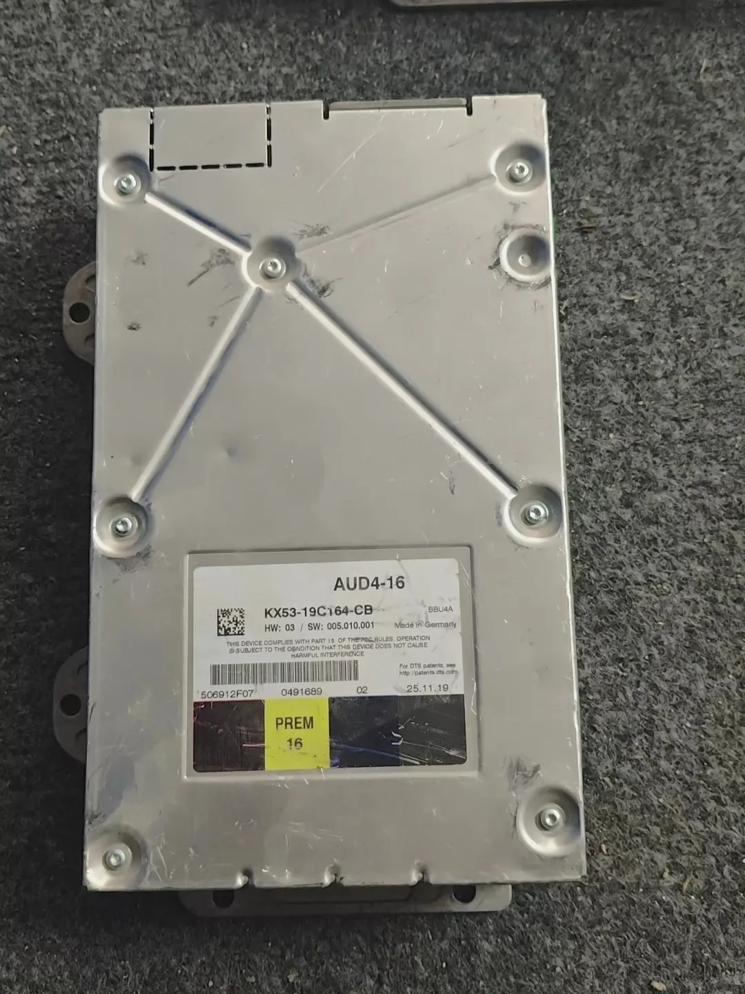 Used Original Amplifier Module KX5319C164CB Compatible With Land Rover Range Rover Discovery 4 Freelander Audio Amplifier