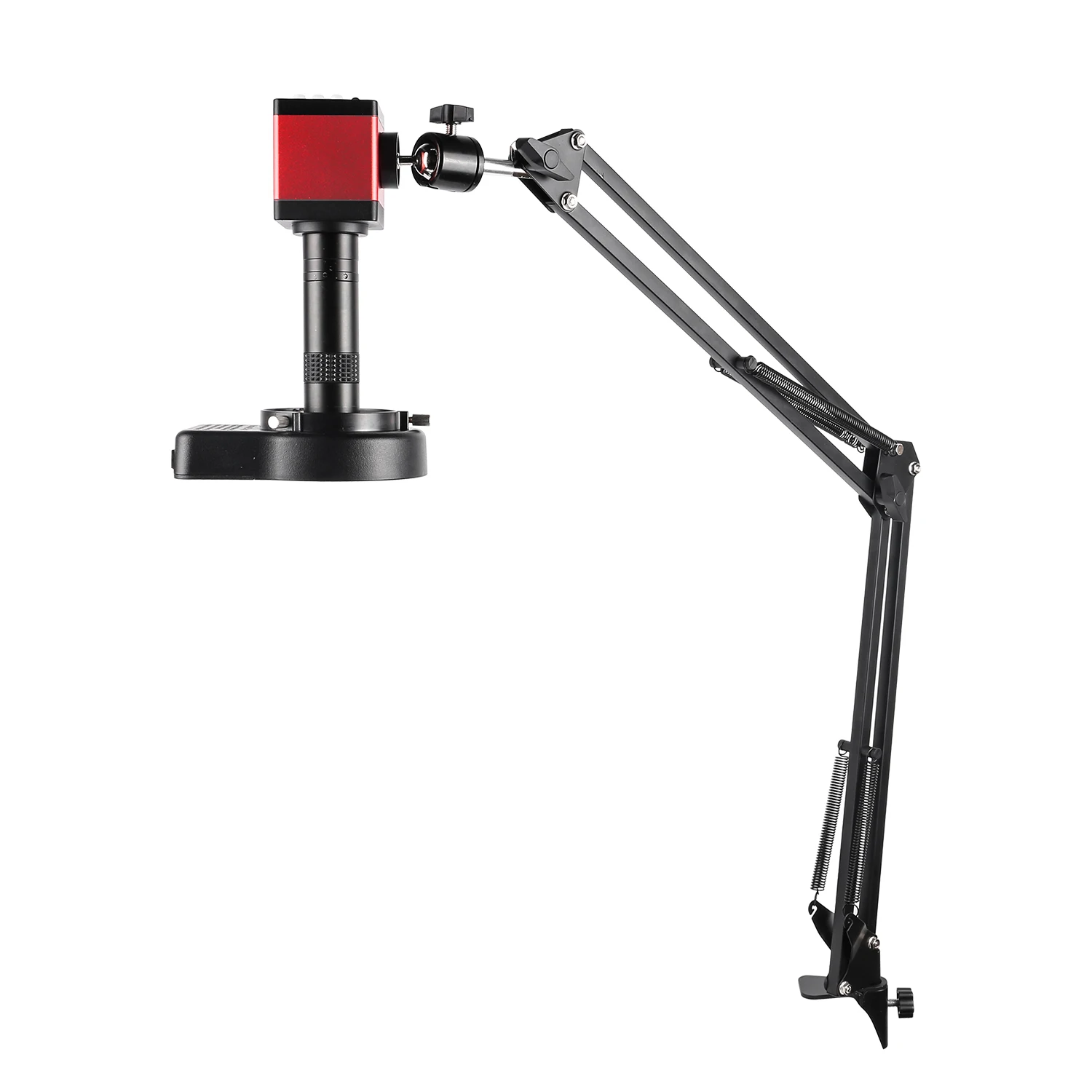 كاميرا مجهرية رقمية إلكترونية واجهة VGA مجهر عدسة 150X حامل مرن لأدوات فحص PCB للهواتف الذكية