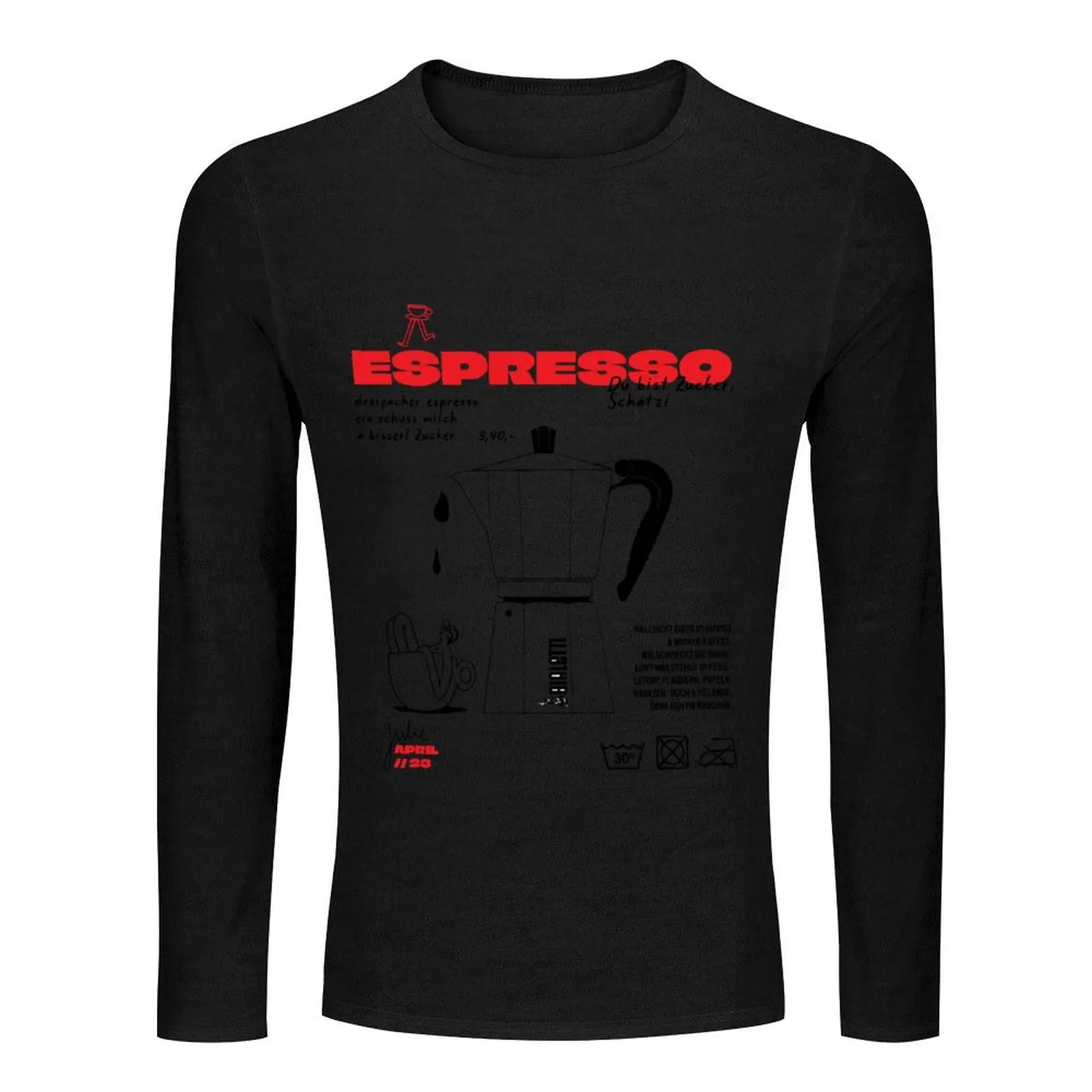 Espresso Vienna Long T-Shirt plus size t shirts men t shirts