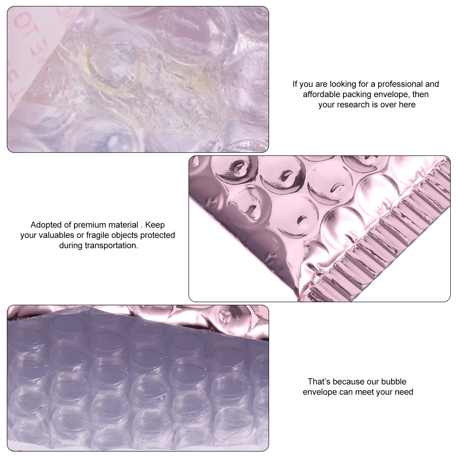 12Pcs Padded Envelopes Bubble Mailers Strong Lightweight Packaging Envelope for Moving Storage Protection of Delicate Goods