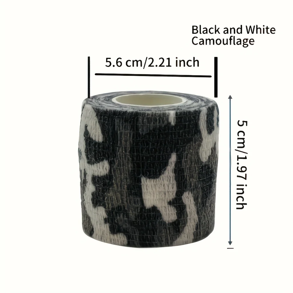 6/12 rolls mixed color self adhesive bandages 1.97 inches wide by 177 inches long pet bandages non-woven bandages adhesive gauze