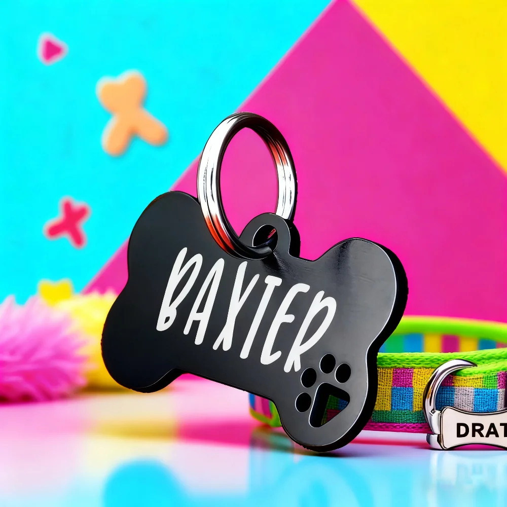 

Customized Pet Id Tags To Prevent Pet Loss Free Engraving Of Text Kitten And Puppy Id Tags Pendants Pet Supplies And Accessories