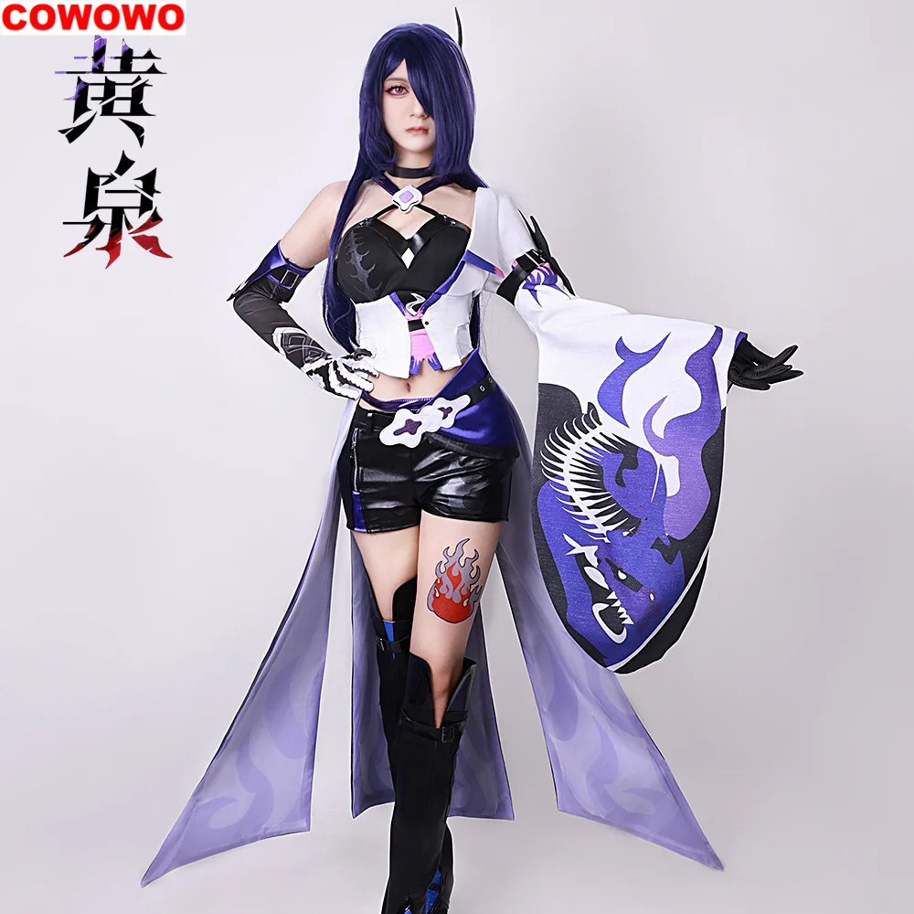 

COWOWO Honkai: Star Rail Acheron Women Cosplay Costume Cos Game Anime Party Uniform Hallowen Play Role Clothes Clothing