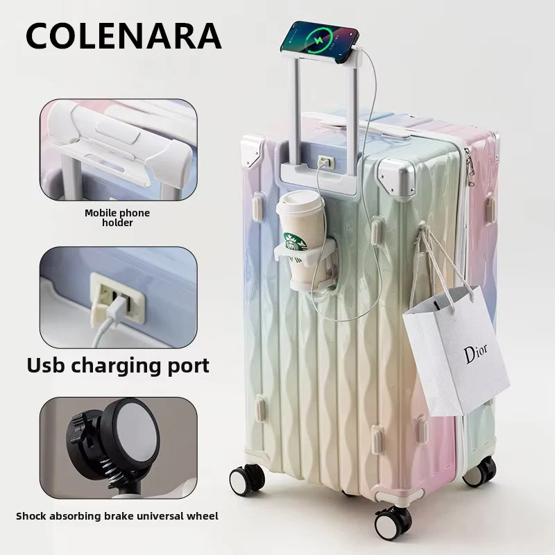 COLENARA New Suitcase Large Capacity Trolley Case 2