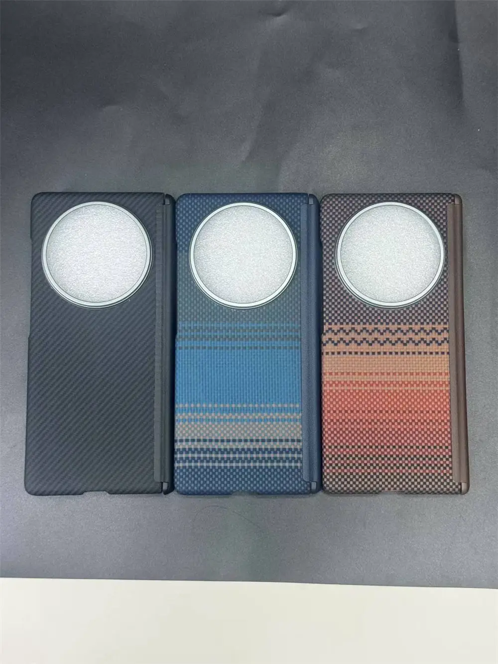 

Magnetic Premium Real Aramid Carbon Fiber Case for Vivo X Fold5 Shockproof Matte Hinge Protective Cover