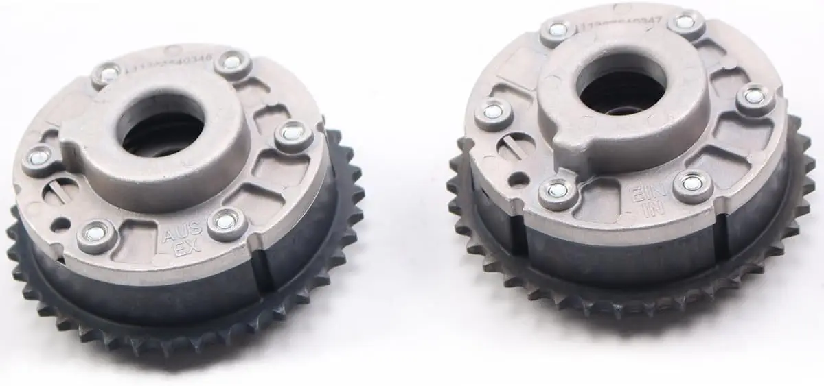 Engranaje de piñón de leva de sincronización de admisión y escape compatible con 07-16 1 Series M 135i 335is 335xi 535i 535xi 740i 740li X6 Z4 3.0L L6 TURBO