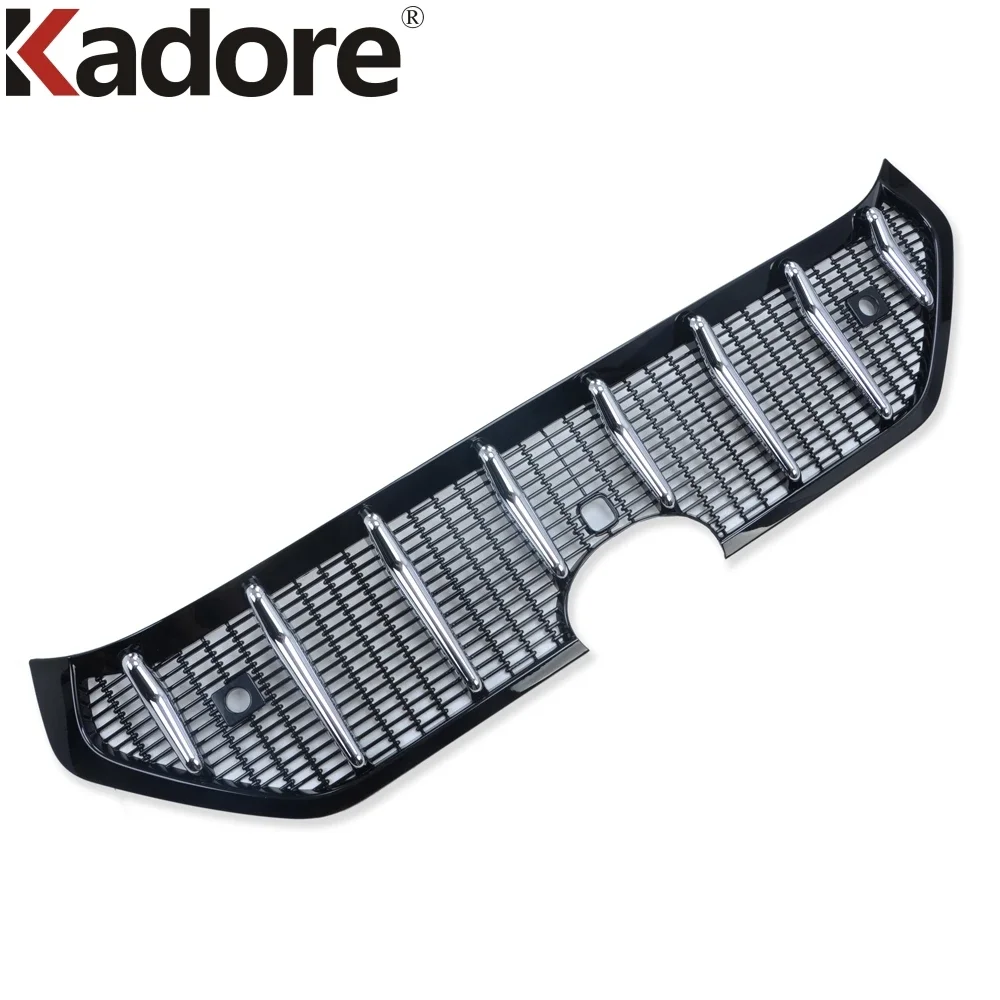 Car Front Head Center Grille Grills Cover Trim For Toyota Rav4 Rav 4 Limited/LE/XLE/Hybrid 2019-2021 2022 2023 2024 Accessories