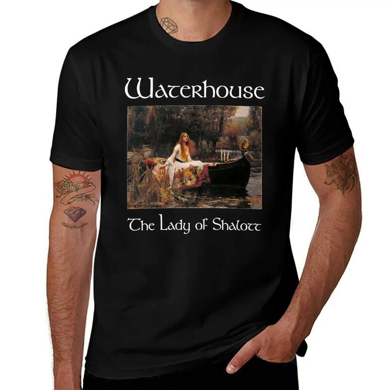

Shalott cotton Lady T-Shirt shirts t cotton shirt men 100% man man cotton (Waterhouse) The shirt heavy of t t