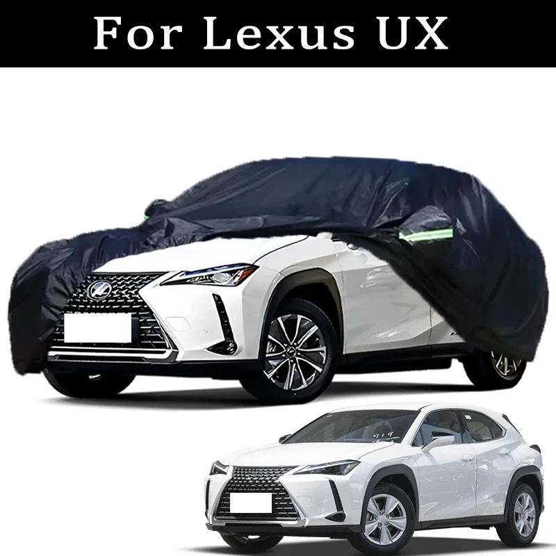 

For Lexus UX Car Covers Outdoor Waterproof Dustproof Sun Rain Snow Protection Thick Oxford Cloth Full Car Accessories