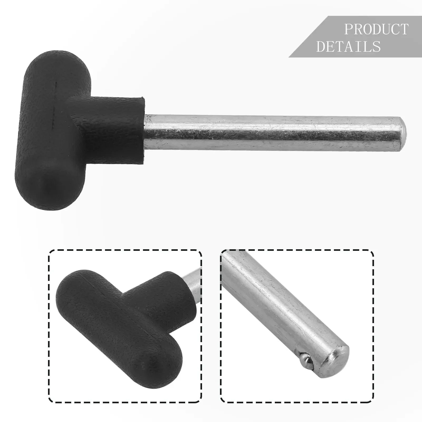 Mm Package Content Weight Stack Pin Plastic Metal Plastic Metal T Shaped Handle Weight Stack Pin Gym Accessory