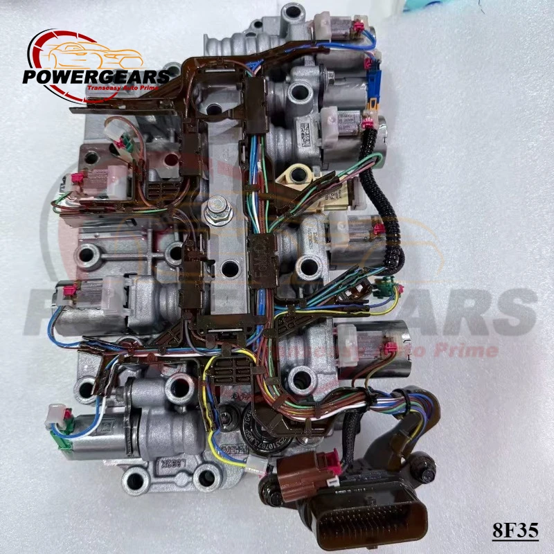 

8F35 8-SPEED Высококачественный корпус клапана автоматической коробки передач с электромагнитами и жгутом проводов для FORD