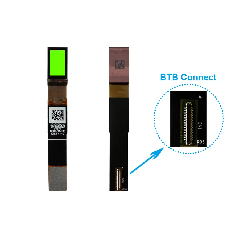 Tela micro OLED de 0,49 polegadas, 1920*1080, 20000nits, para dispositivos AR/VR, Visão, Médicos, Térmicos.