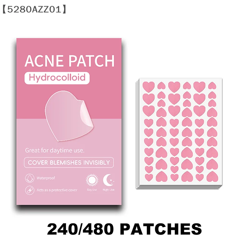 Patch autocollant imperméable pour le traitement de l'acné, outil de suppression des boutons, masque facial, soins de la peau, bouton GNE