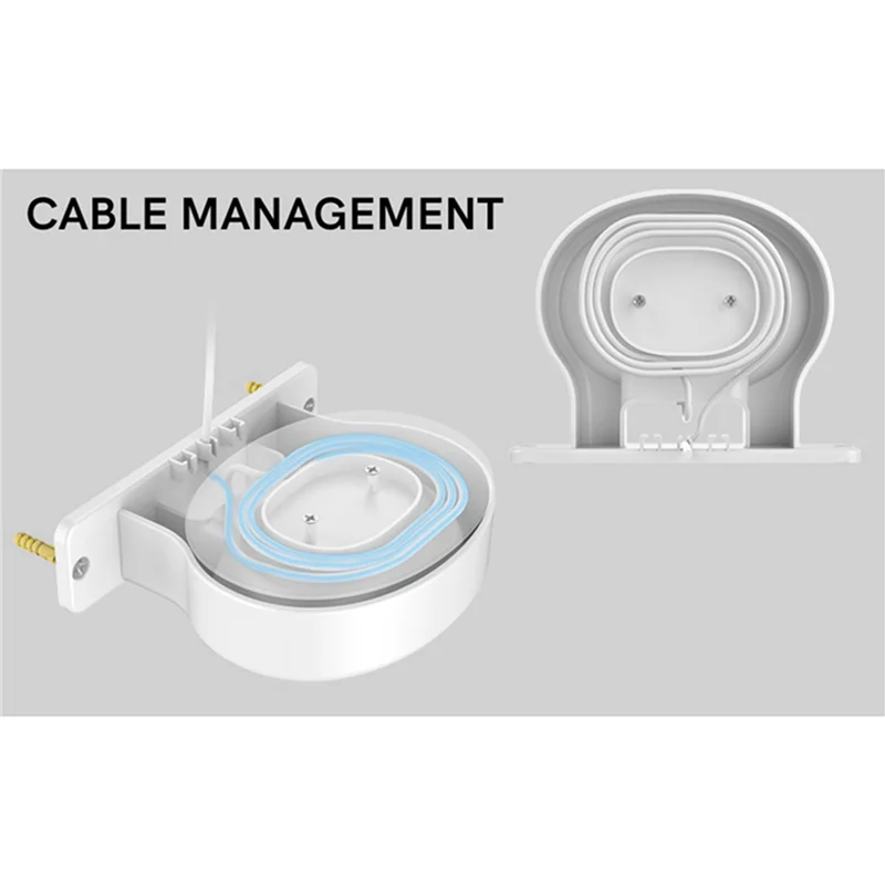For Google Nest Wifi Pro Wall Mounting Bracket Intelligent Speaker Wall Storage Bracket Base, 3 PCS-Y05A