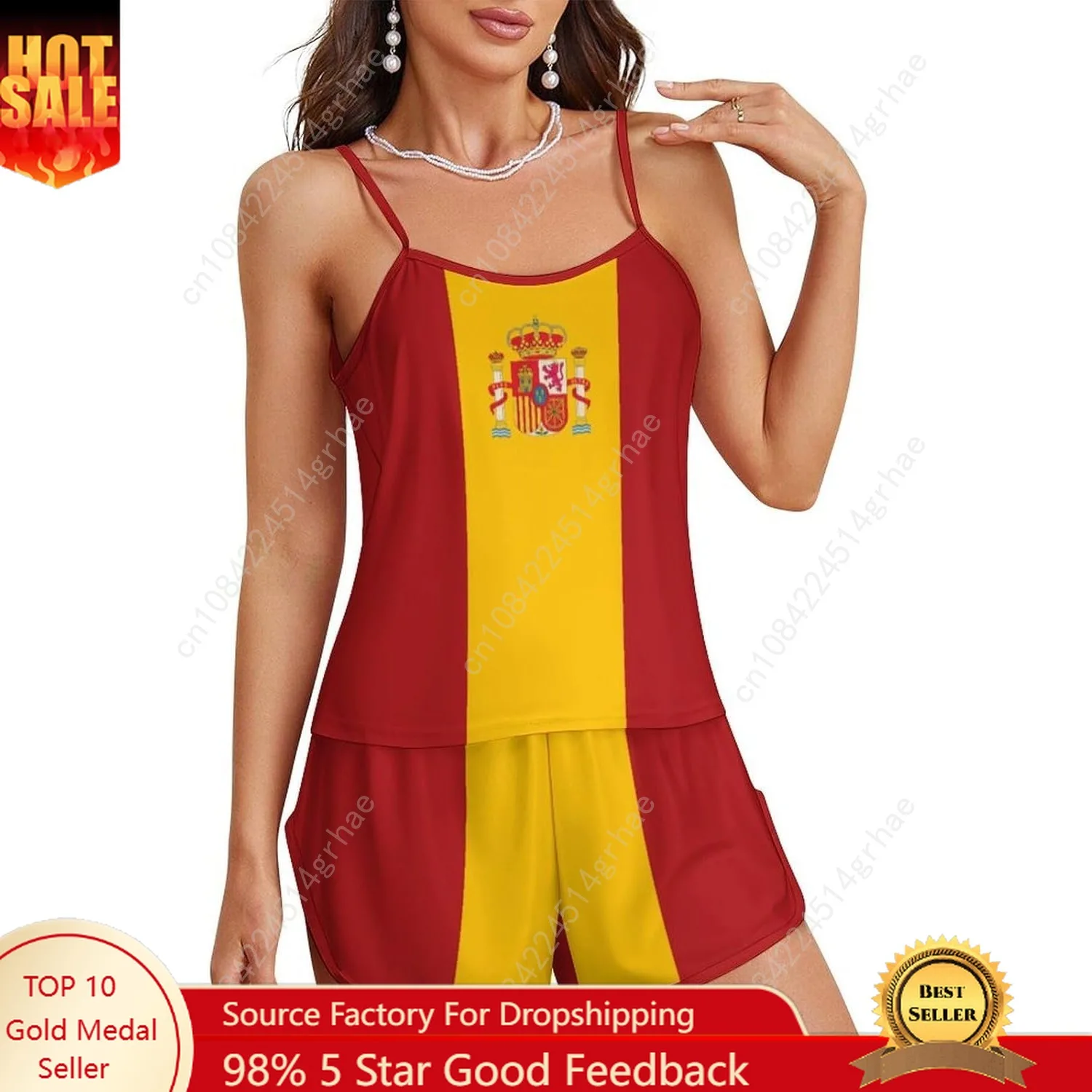 

Pajama Set Womans Sexy Cami Top Shorts Sleepwear Sets Summer Two Piece Pajamas Nightwear Set Casual Pj Sets