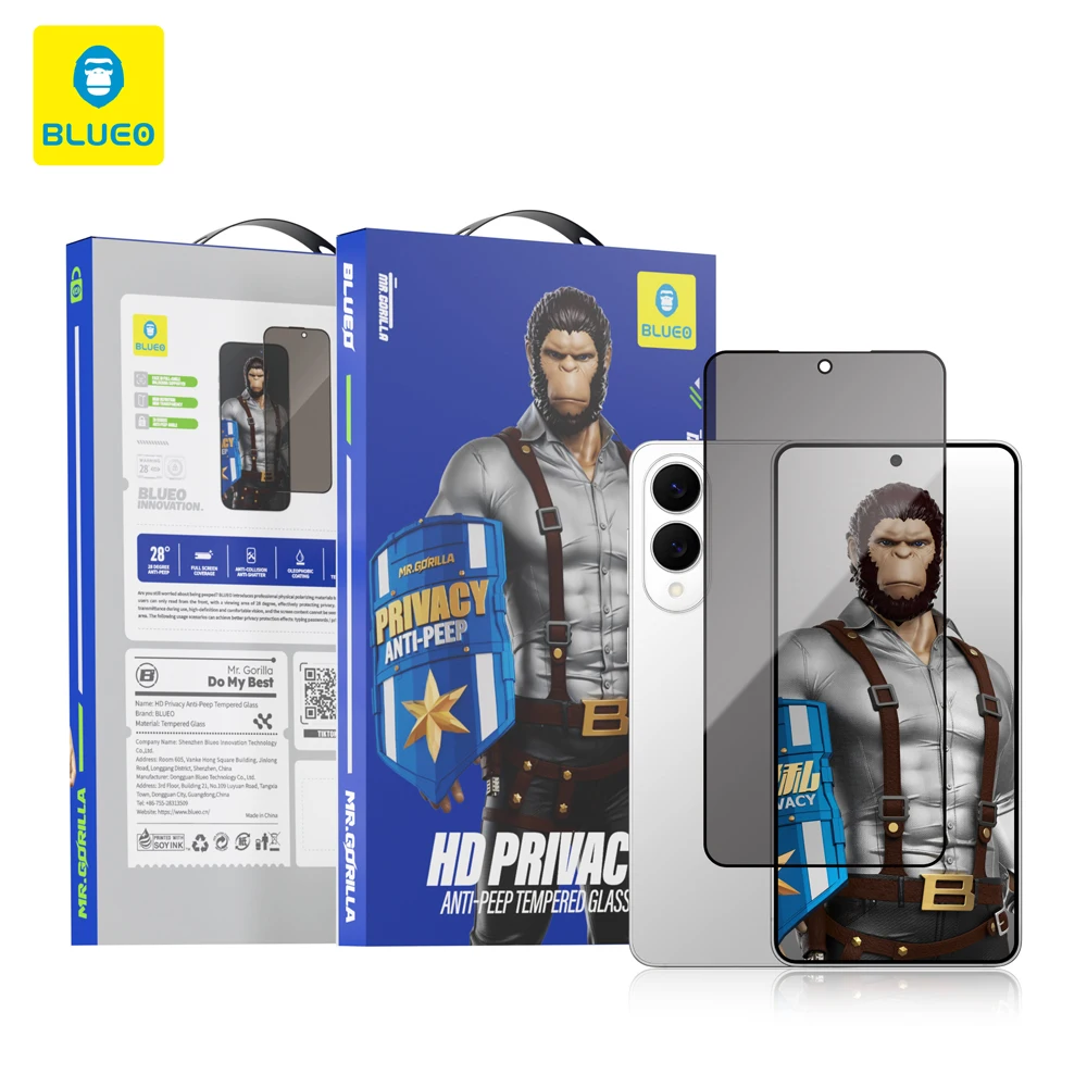 BLUEO For Samsung Galaxy S25 Ultra  Full Coverege Anti-Peep Tempered Privacy Screen Protector Glass For Samsung Galaxy S25 Edge