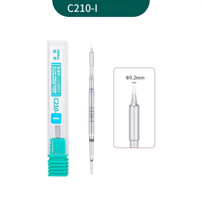 YIHUA C210 Soldering Iron Tips 210 Heating Core I/K/Si/SK Efficient Heat Conduction  for welding station repair