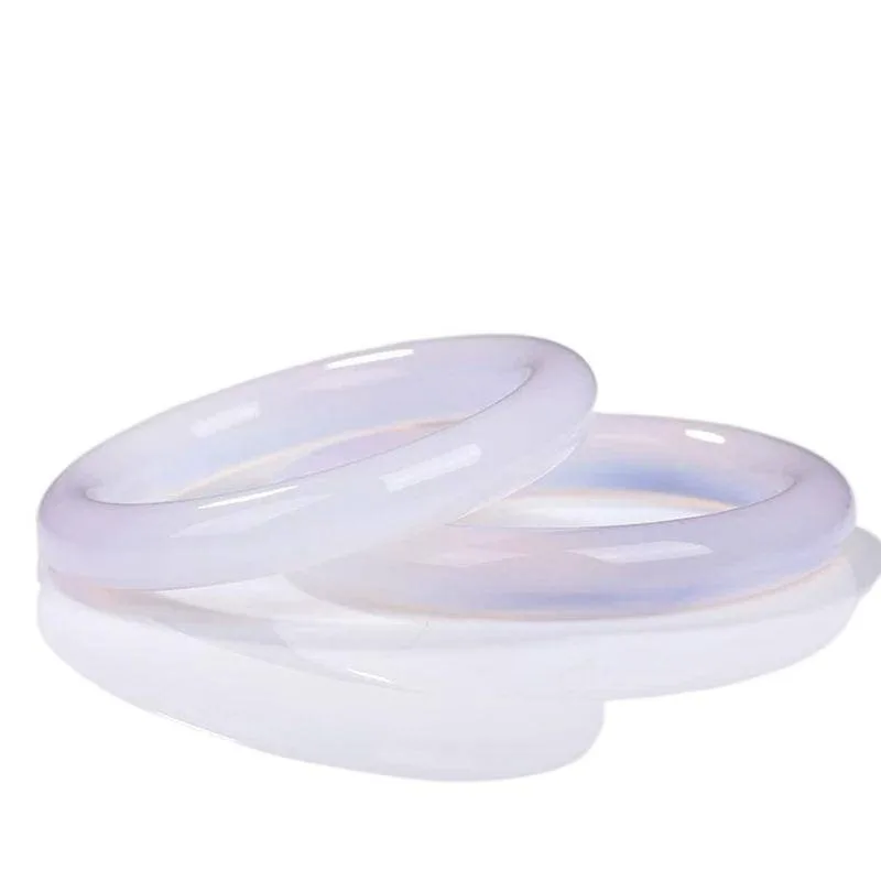 

Ice Chalcedony Bracelet Agate Female Lychee Frozen Girl Jade Bracelet