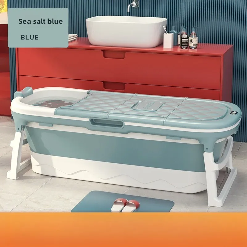 Large Extended Foldable Adult Bathtub Thickened Portable Swimming Tub Baby Toddler Portable Bathtub Collapsible Bathtub