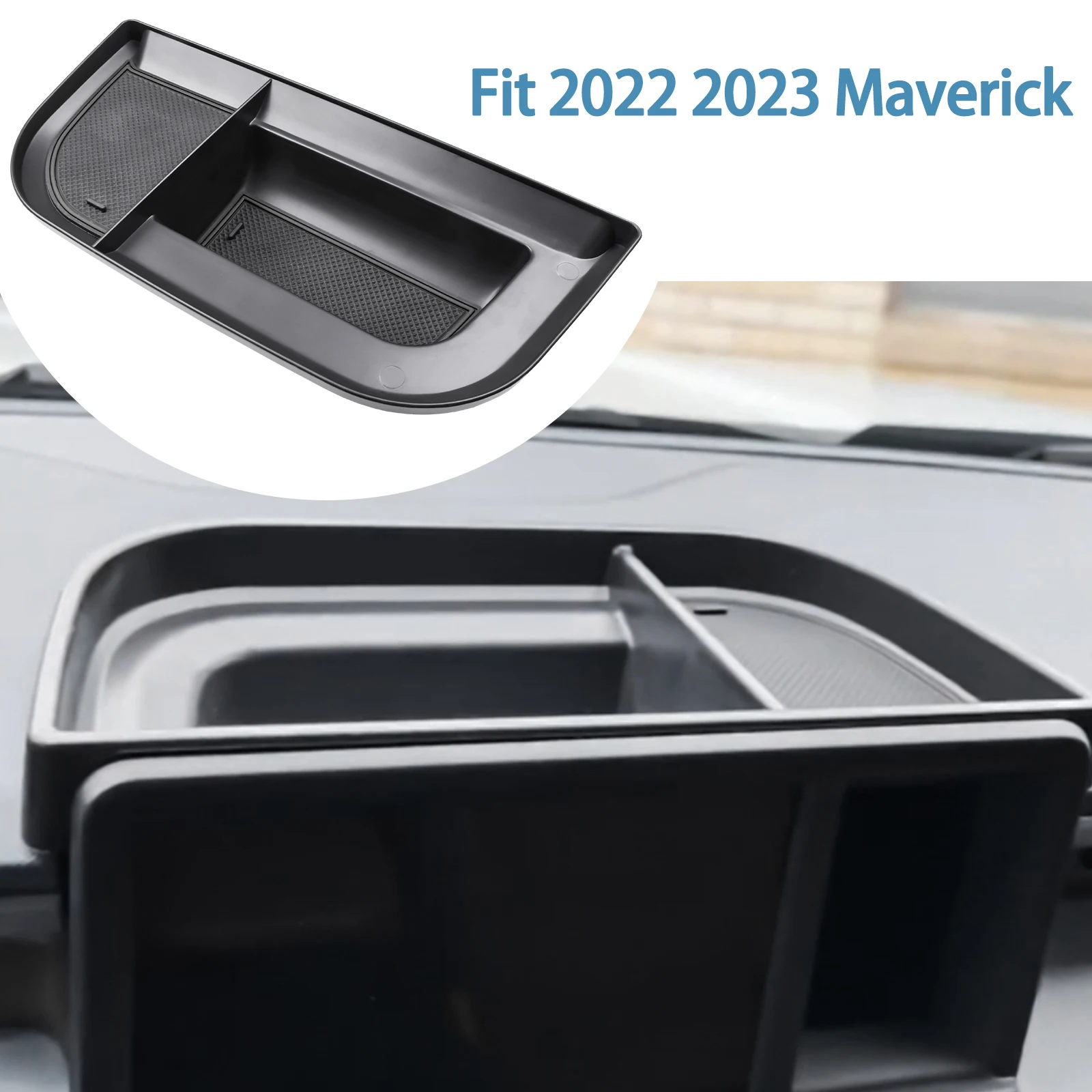 

For Ford Maverick 2022 2023 Accessory Dashboard Center Console Organizer Storage Box Organizer Holder Bracket Tray