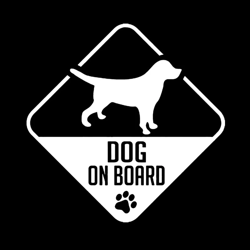 YUIN Car Sticker BEAGLE DOG ON BOARD Decals Cars Accessories Fashion PVC Body Window Decoration Accessories Waterproof Decal