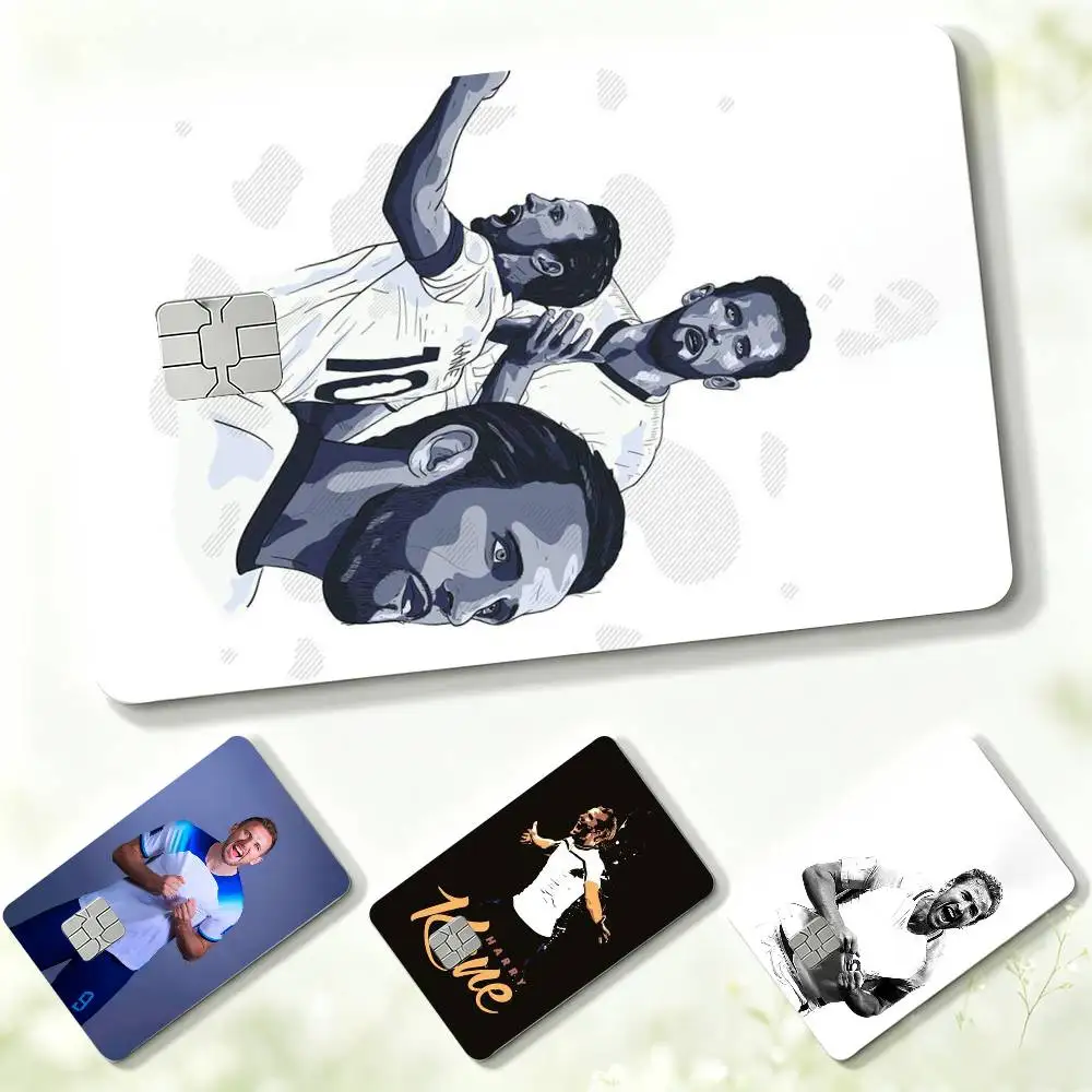H-Harry Kane Cool Football  Credit Card HD Stickers Small Chip Waterproof Sticker Game Card Decal Gift