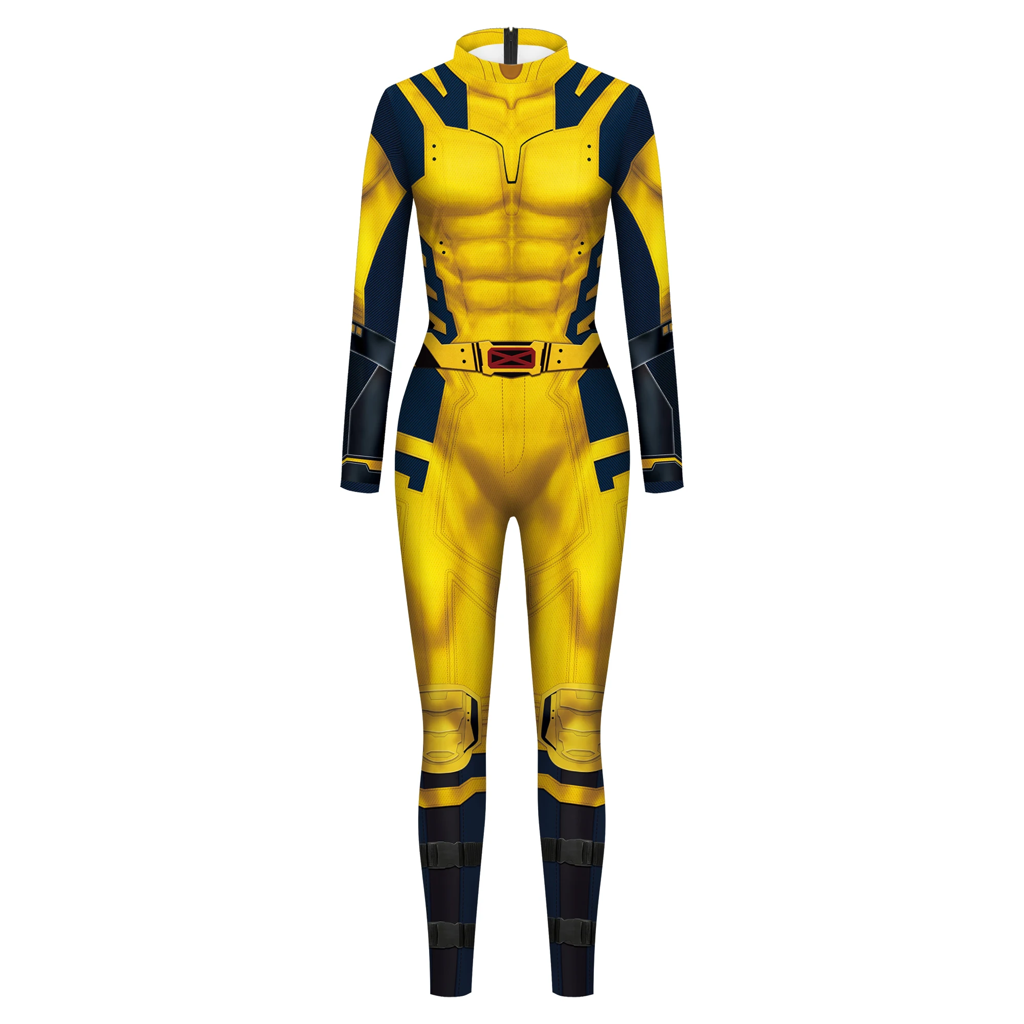 Deadpool Wolverine Costume Wilson James Howlett Logan Superhero Catsuit Men Women Halloween Cosplay Suit Holiday Party Clothes