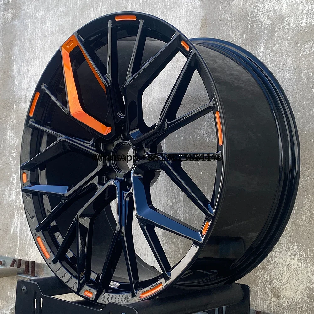 Customized 18 Inch to 24 Inch 5x112 5x114.3 5x120 Monoblock Forged Car Wheels Rims 5-Hole 5x108 22 Inch for Zeekr R22 Wheels