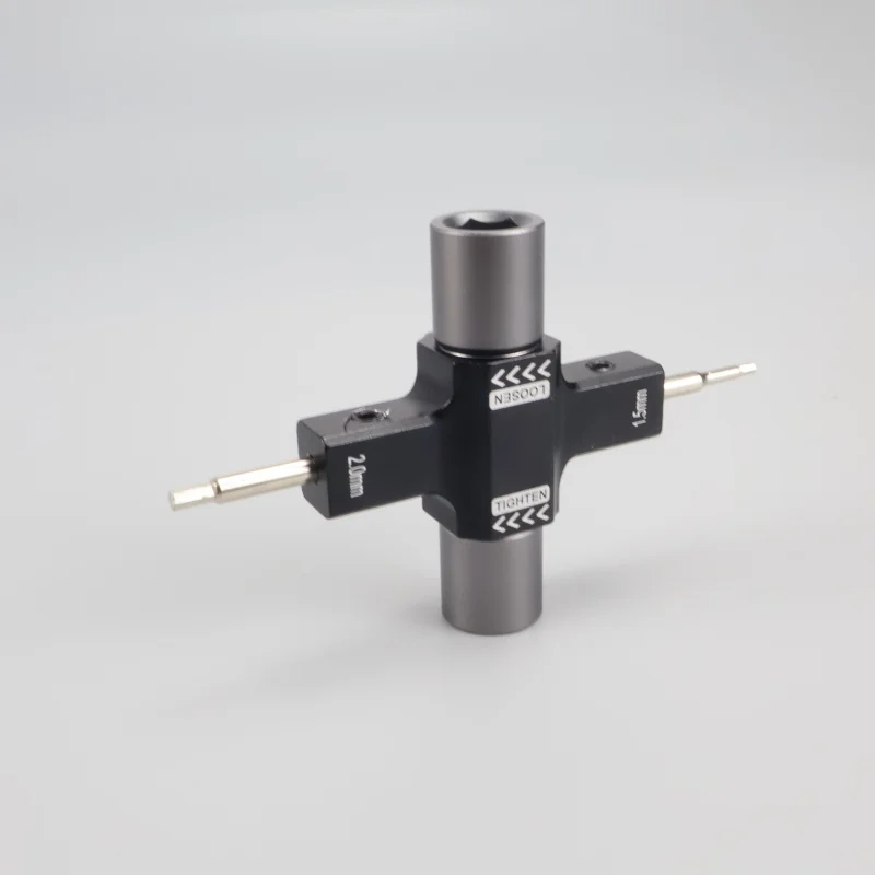 프로펠러 모터용 스크루드라이버 릴리스 12개 RC FPV M5 스크류 너트 렌치(일방향 베어링 도구 내장) 1.5mm/2.0mm