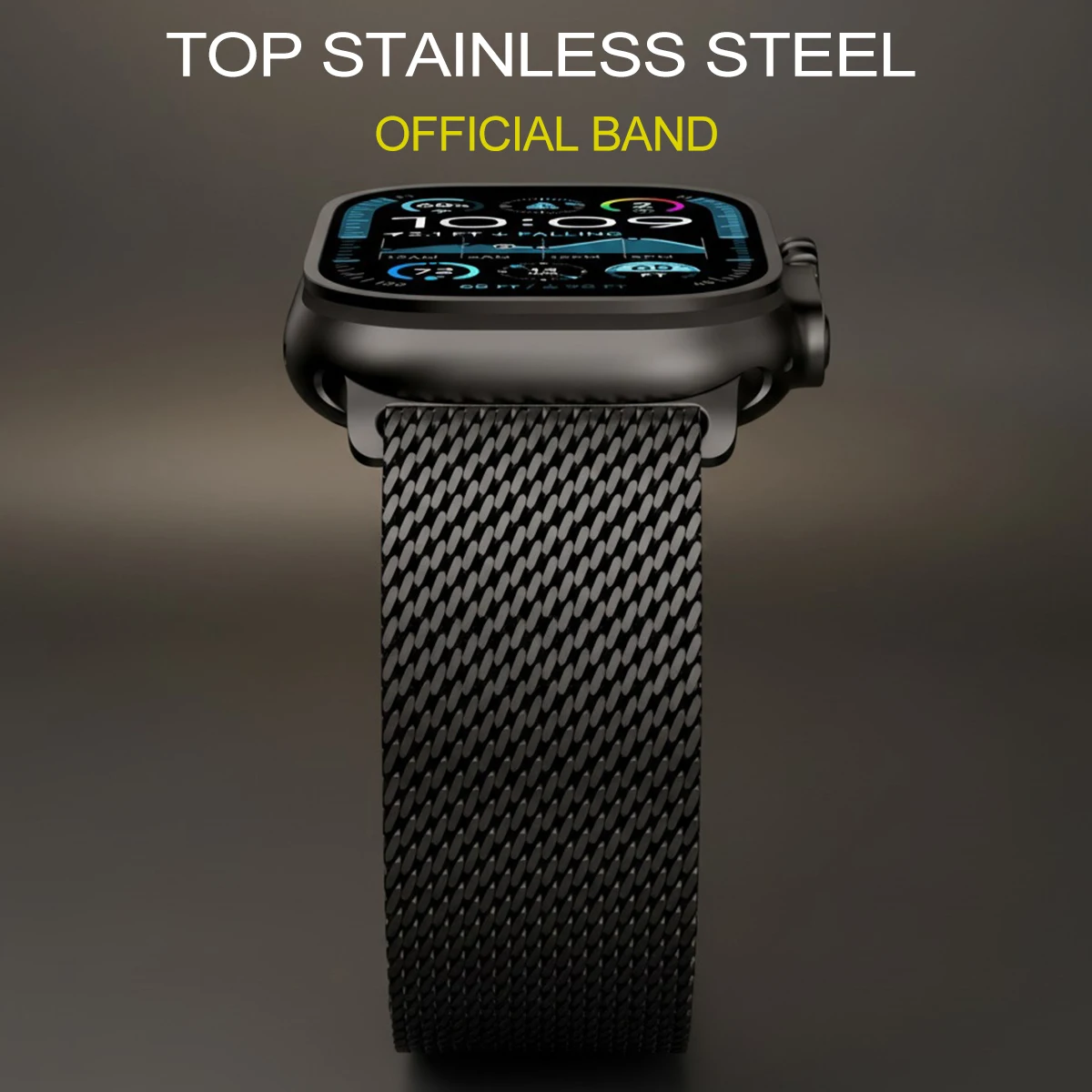 

Top Stainless Steel Milanese Mesh Strap For Apple Watch Ultra 3 2 49mm Series 10 46mm 42mm 45mm 44mm Bracelet Apple Watch Band