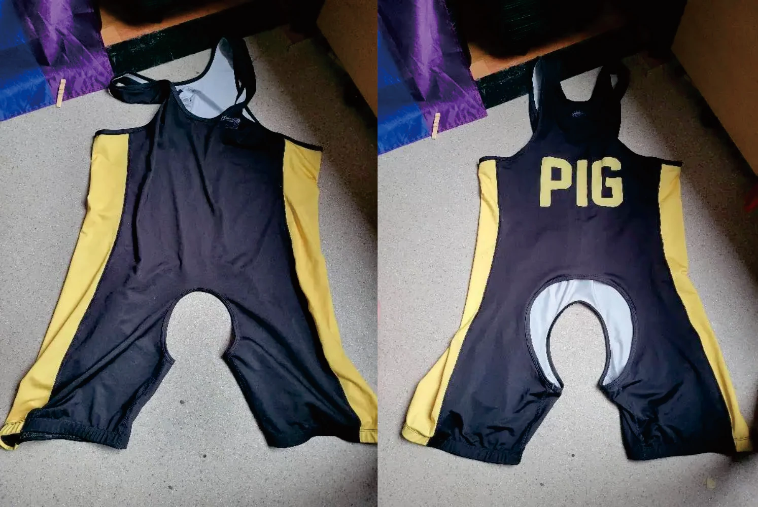 New Hollow Chap Singlet Pup Tron Mens Body Suit Hole Skinsuit One-Piece Sleeveless RT SexyMan Fun Clothing image 5