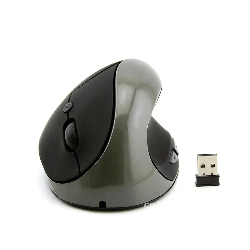 Wireless Mouse Rechargeable Vertical Ergonomic Mause USB Optical Mouse 6D 1600 DPI Computer Gaming Mice For PC Laptop Desktop