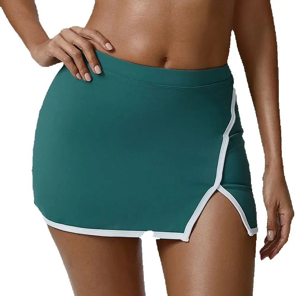 

New Summer Comfortable Yoga Skirt Tennis Skirts Shorts Golf Skirt Fitness Outdoor Riding Skirt Anti-voyeur Sports Skirt