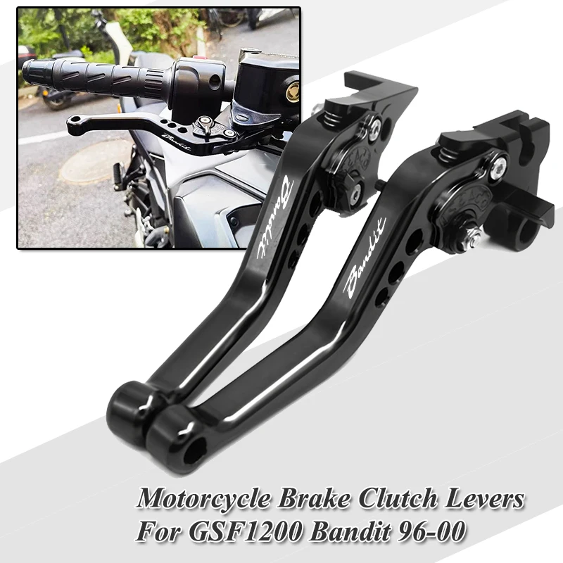 For GSF 1200 Bandit 1996 1997 1998 1999 2000 Motorcycle Accessories CNC Aluminum Short Brake Clutch Levers