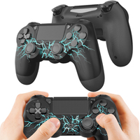 Wireless Controller For PS4/PS4 Slim/PS4 Pro Game Controllers Bluetooth Gamepad Dual Vibration 6 Axis Gyro Wireless Controller