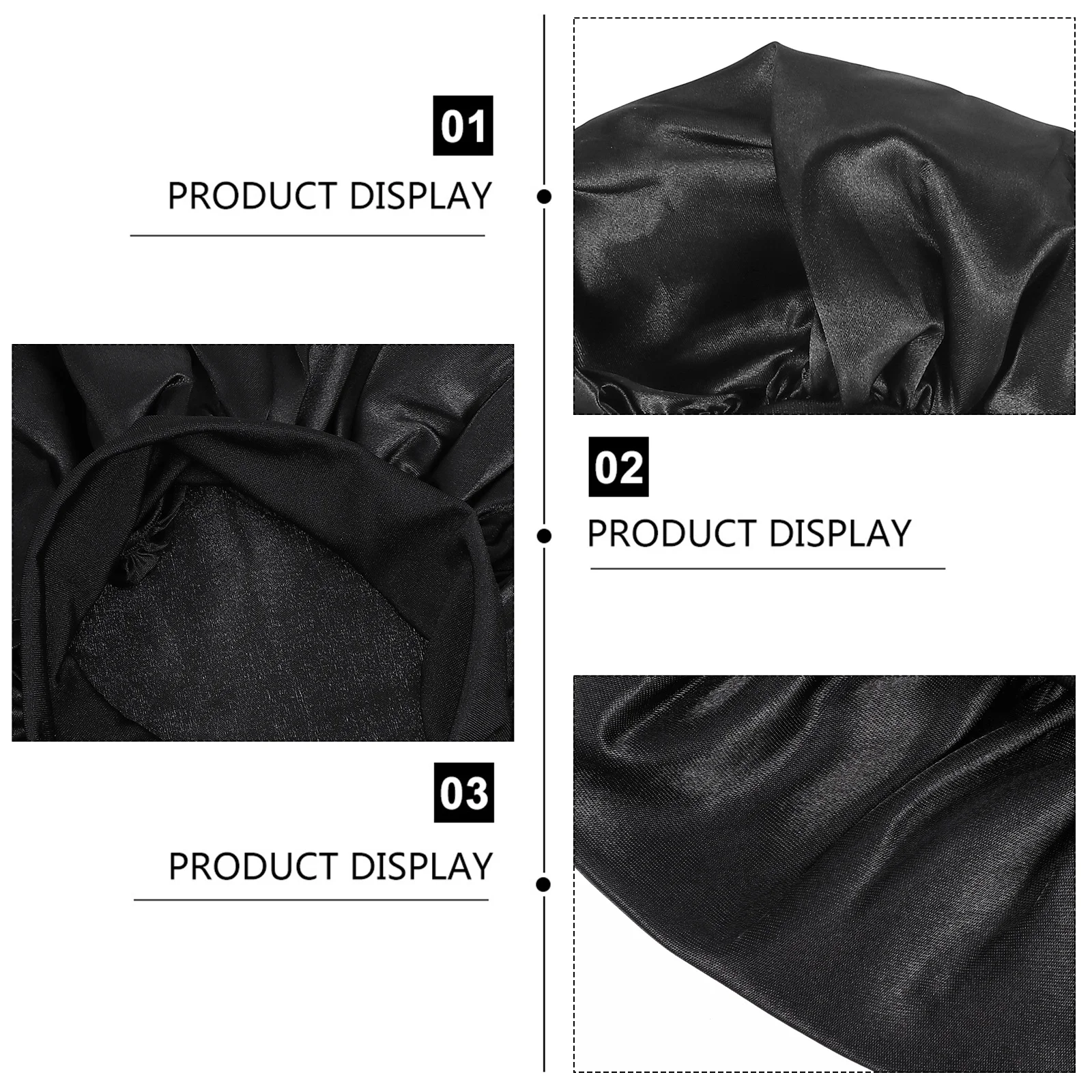 

1Pcs High Elastic Sleep Cap Wide Stretchable Band Women Night Sleep Hat Hair Cover Night Sleeping Hat Sleeping Cap