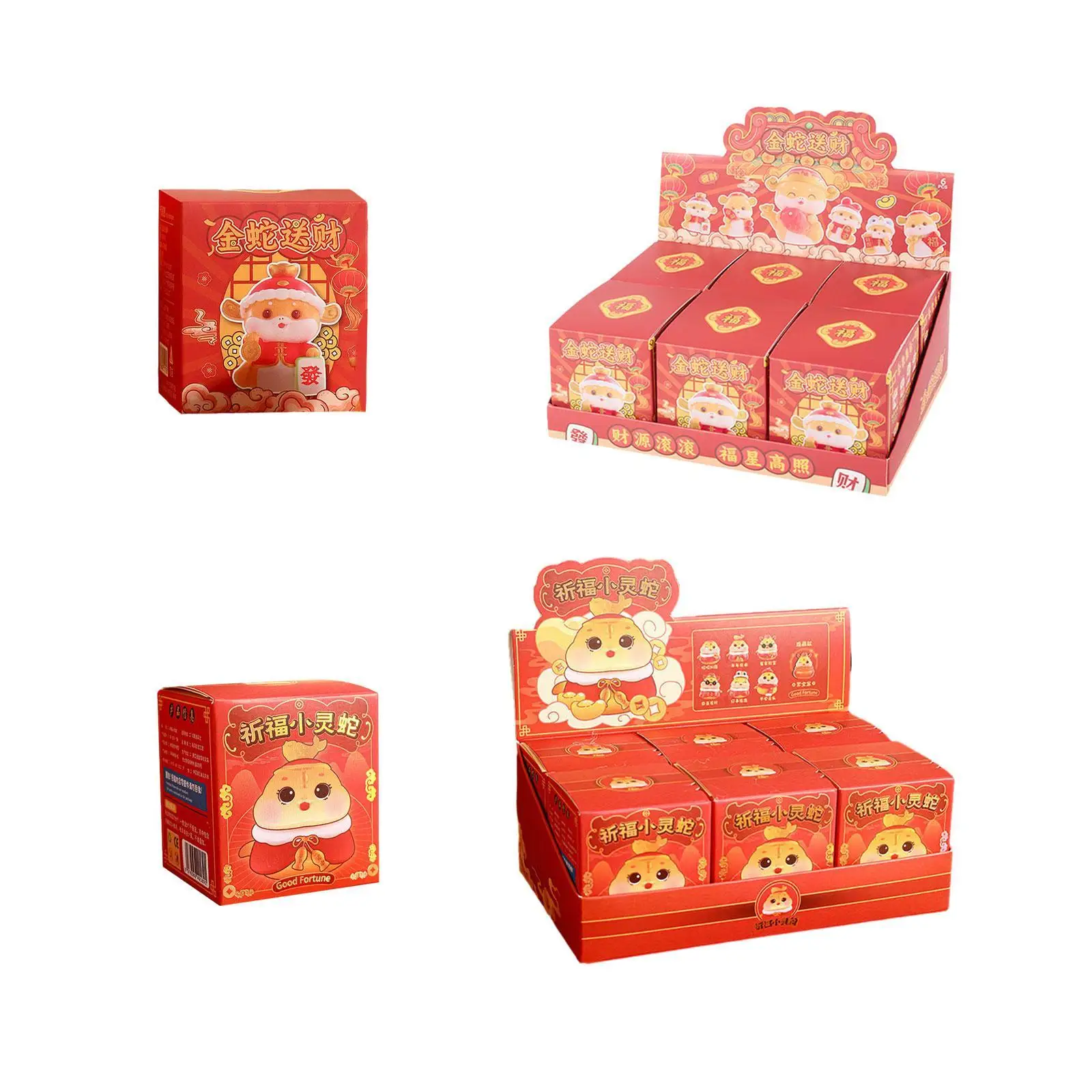 Figuras de serpiente de dibujos animados, decoración de escritorio, regalos, juguetes coleccionables, Mini figuras de acción para niños, adolescentes, niños, niñas, adultos y niños