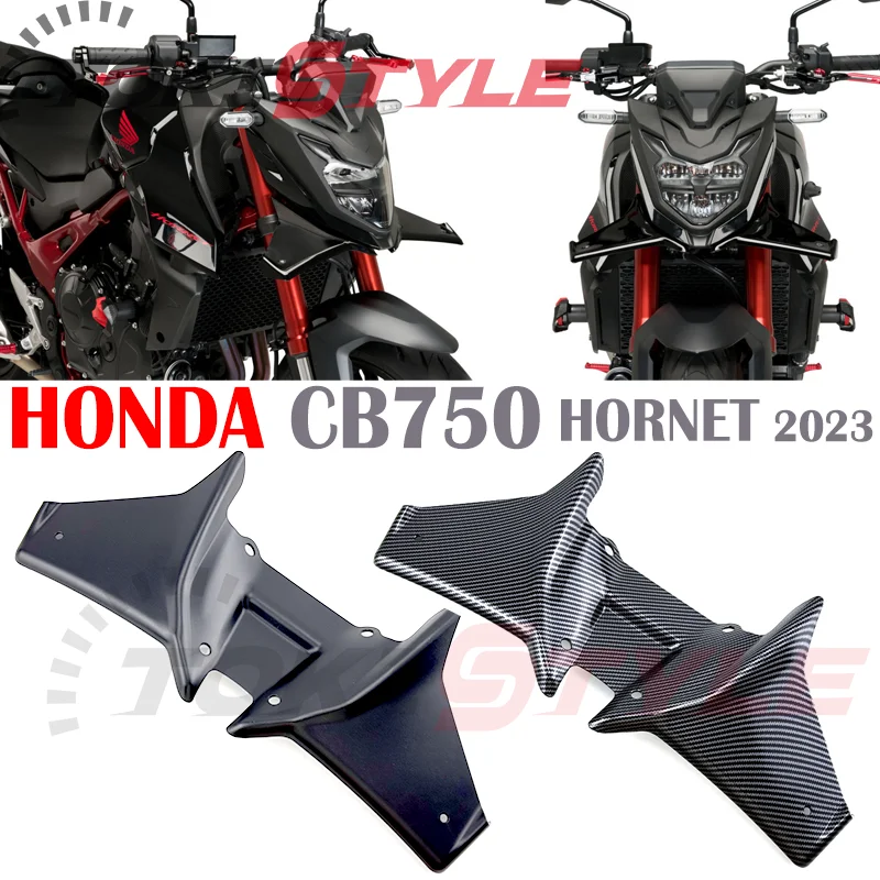 

Подходит для HONDA CB750 HORNET 2023 аксессуары для мотоциклов Спорт Downforce голые форнтальные Спойлеры аэродинамический дефлектор крыла