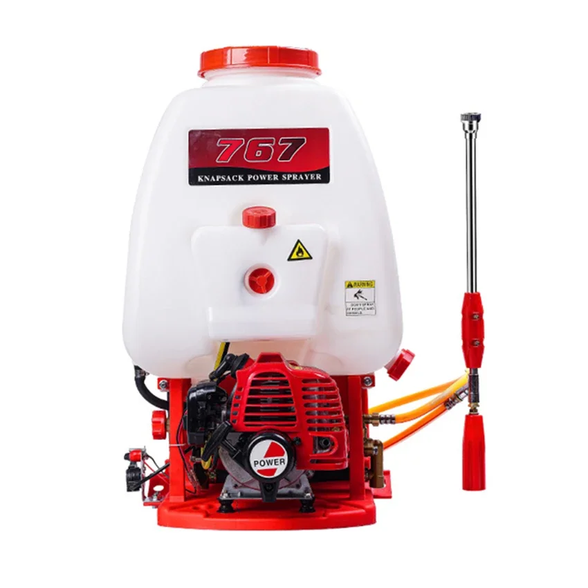 Fertilization Sprayer High-pressure Agricultural Sprayer Water Mist Pesticide Machine 2-stroke TU-26 Knapsack Gas Sprayer