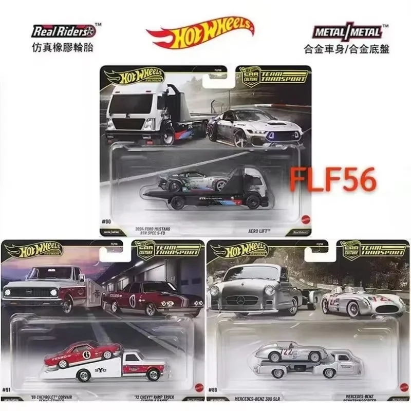 

New Hot Wheels 1:64 FLF56 Car Culture Custom Chevrolet Benz Alloy Car Desktop Display Collectible Gift For Collectors In Stock
