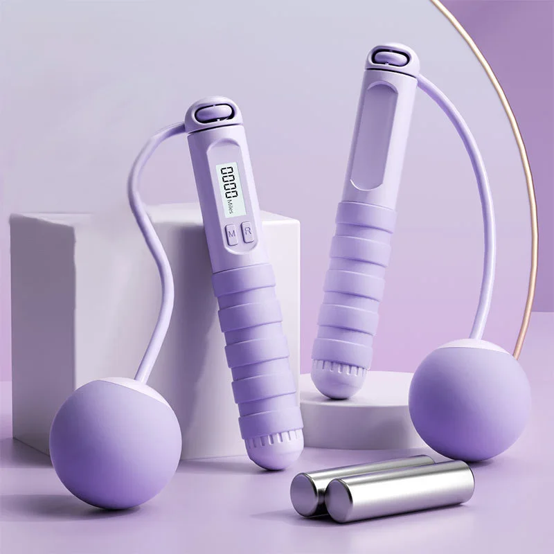 

Большой мяч с электронным подсчетом и нагрузкой для переноски скакалки, аэробические упражнения для мужчин и женщин, упражнения для похудения, фитнеса