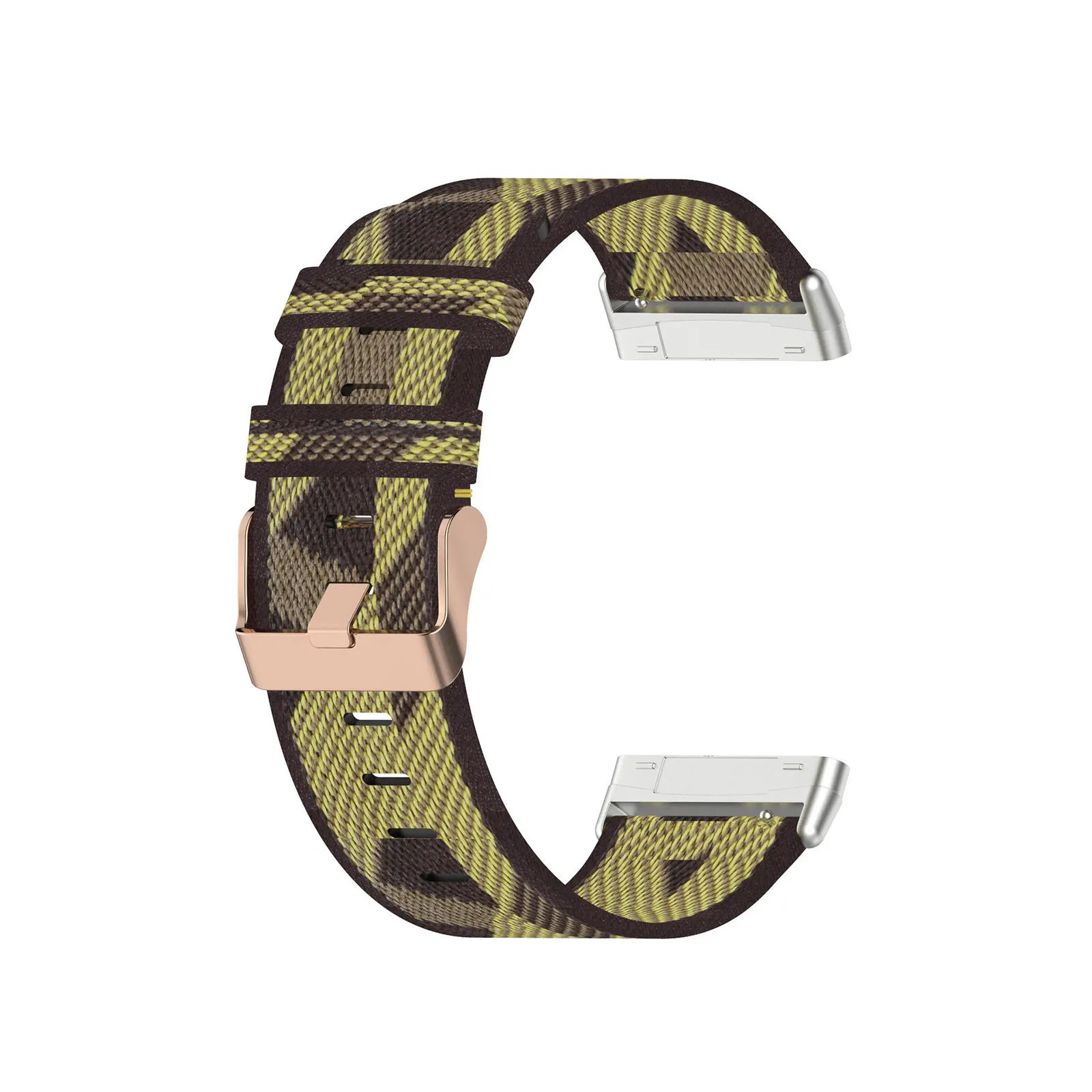 

1Pcs Premium Nylon Canvas Watch Band Adjustable Comfortable Wrist Strap for Smartwatches Unisex Fashionable Daily Sports